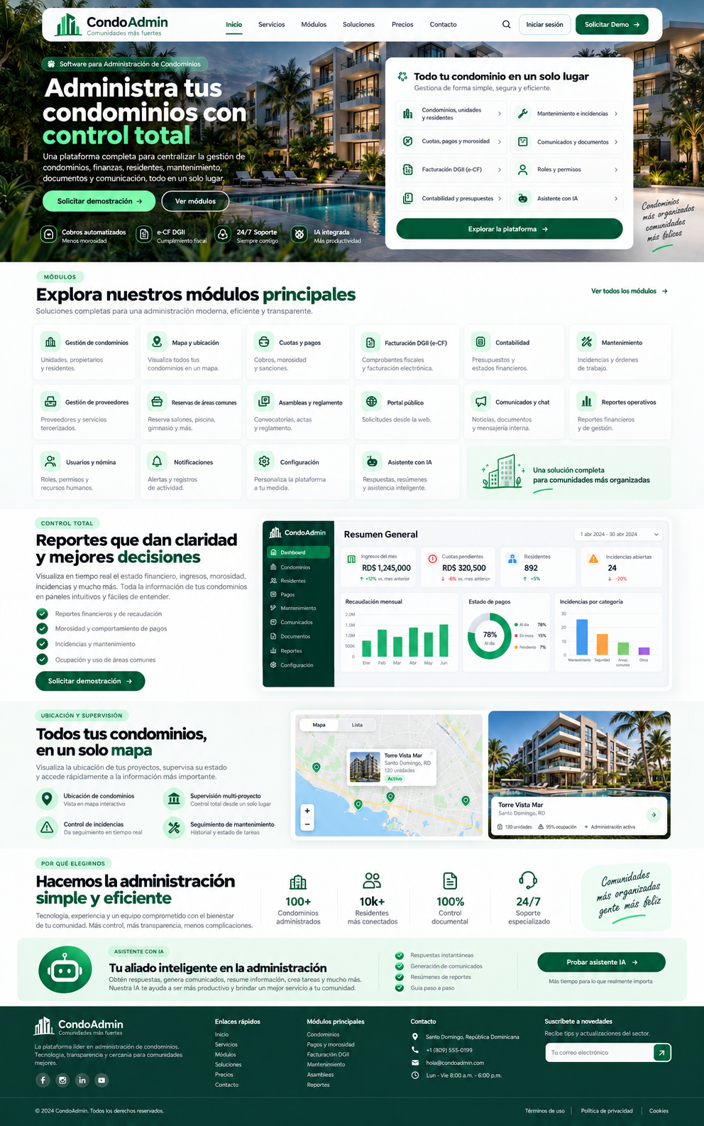 Vista previa de la plantilla 4: GreenStay